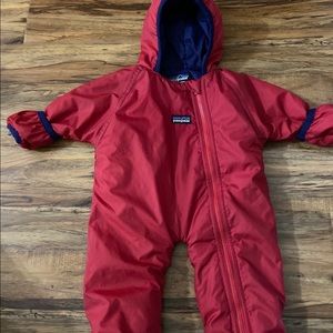 Patagonia infant 0-12lb snowsuit